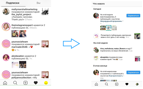 Instagram без раздела Подписки Инстаграм без раздела